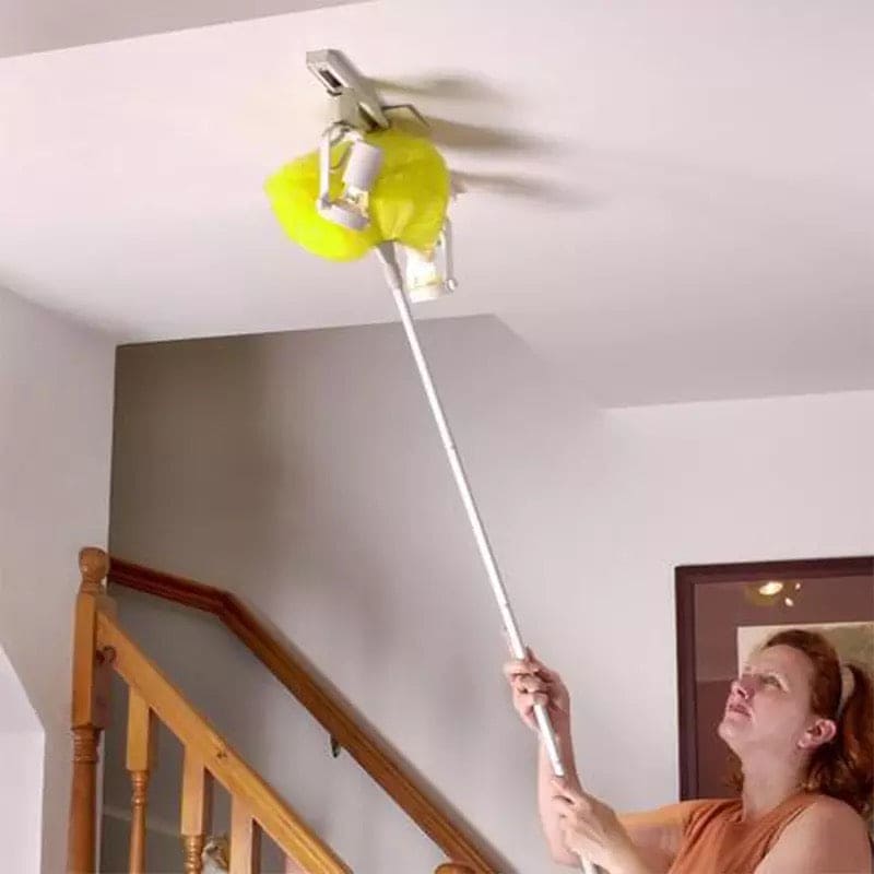 Removable Ceiling Fan Duster, Washable Retractable Clean Brush, Soft Duster Brush, Anti Dusting Brush, Home Cleaning Duster Removable Ceiling Fan Duster, Washable Retractable Clean Brush, Soft Duster Brush, Anti Dusting Brush, Home Cleaning Duster